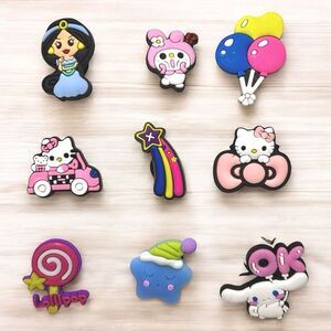 Colorful Cartoon Character Charms Set ~ For Croc or Other Shoe Decoration